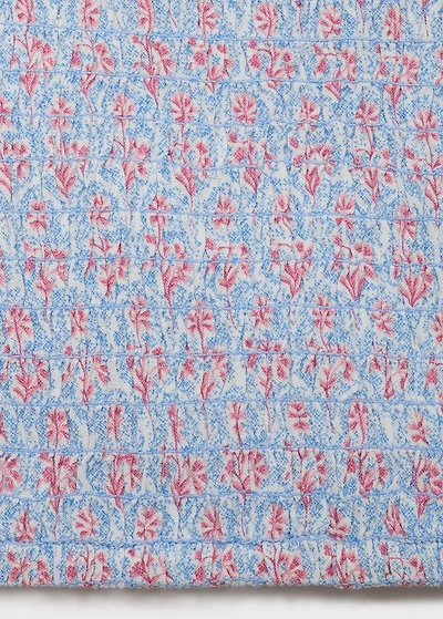 Print off-shoulder top