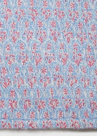 Print off-shoulder top