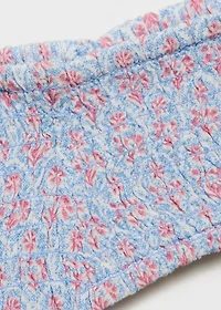 Print off-shoulder top