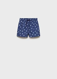 Octopus print swimsuit