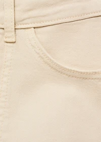 Denim shorts with pockets