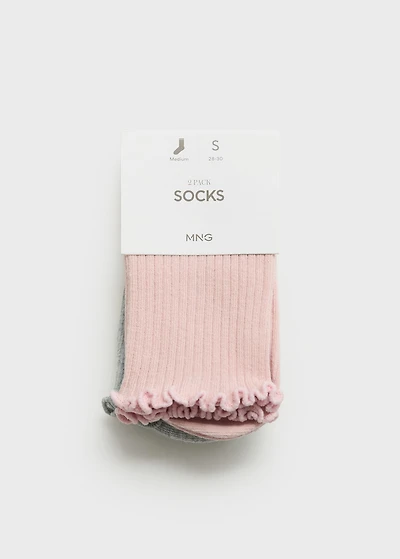 2 pack mixed socks