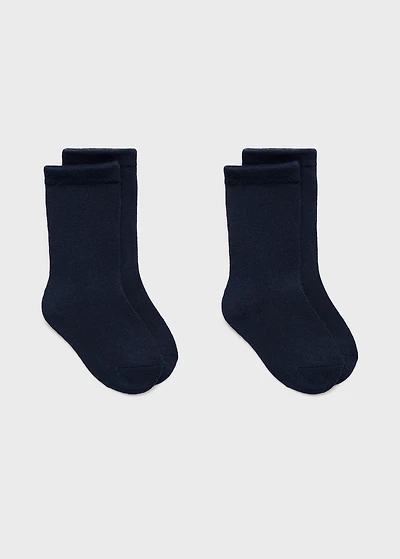 2 pack plain socks