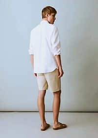 Cotton Bermuda shorts