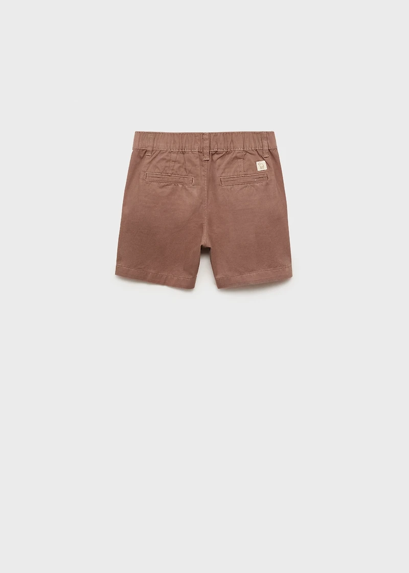 Cotton Bermuda shorts