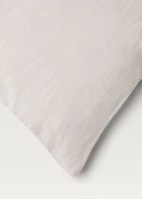 Washed linen duvet cover for 135/140 cm bed