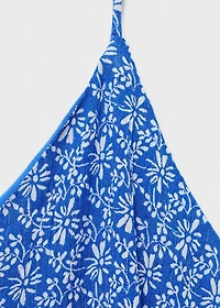 Long floral-print dress