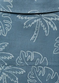 Tropical print shirt