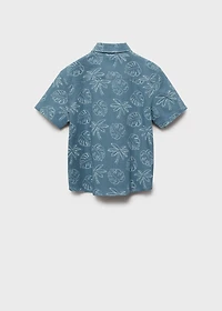 Tropical print shirt