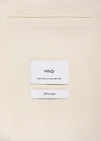 Salerno suit blazer 100% linen slim fit