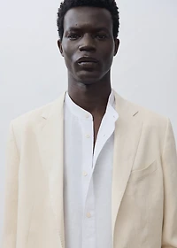 Salerno suit blazer 100% linen slim fit