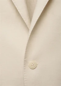 Salerno suit blazer 100% linen slim fit
