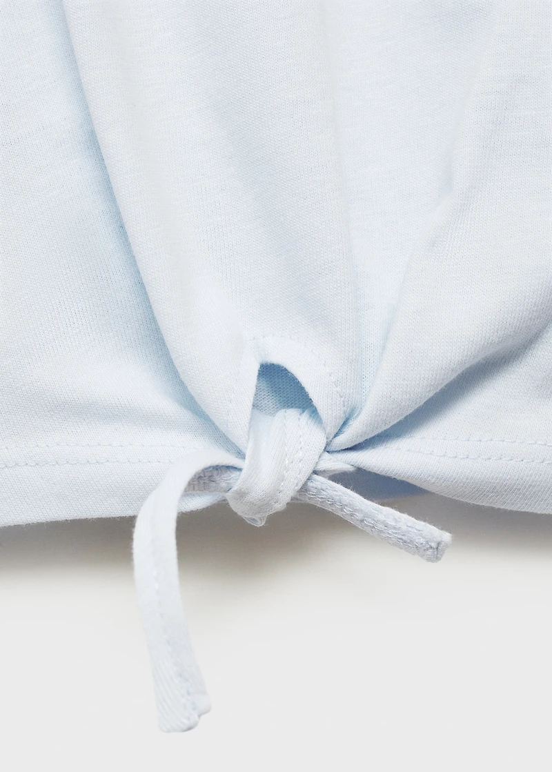 Lemon t-shirt with sequins