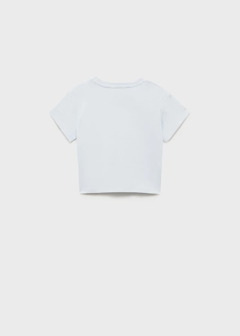 Lemon t-shirt with sequins