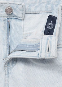 Combined crochet shorts