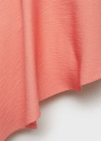 Asymmetrical strapless top