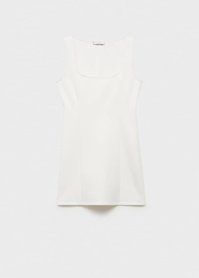 Strappy dress with pleat detail