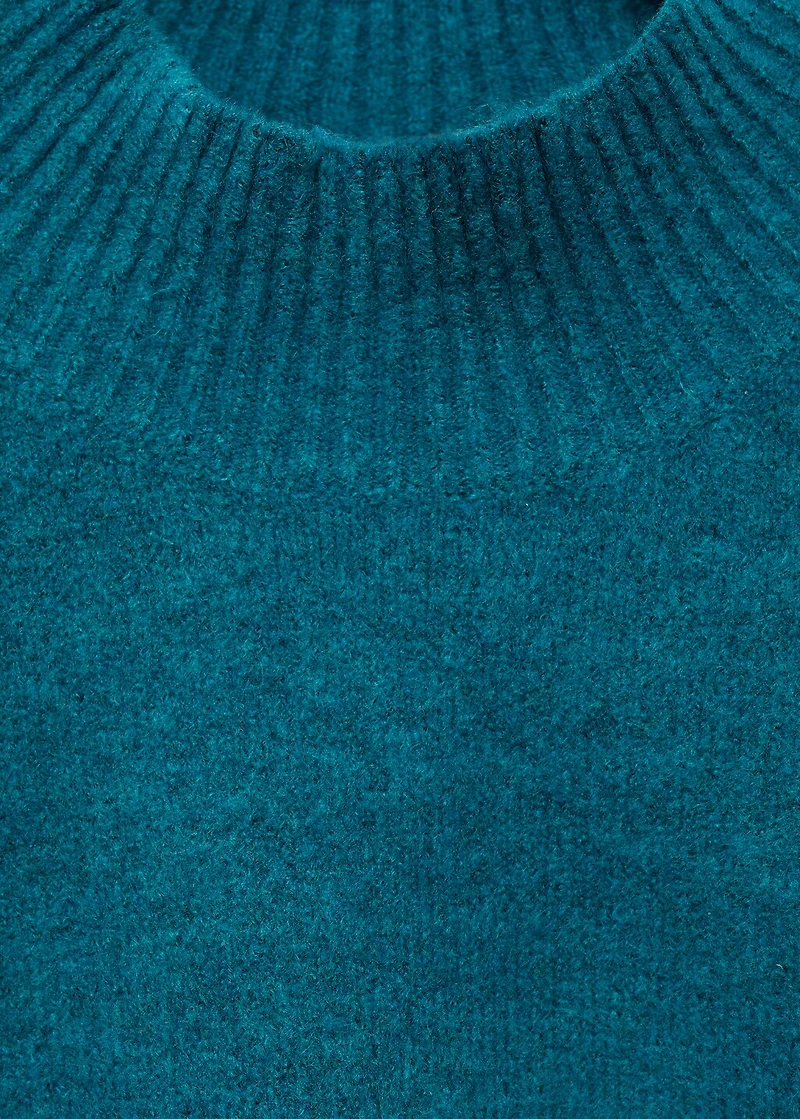 Perkins neck knitted sweater