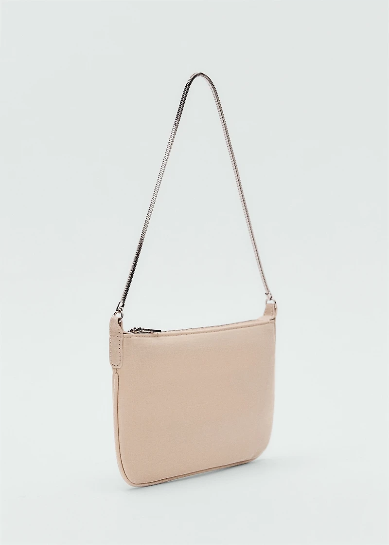 Shiny finish chain bag