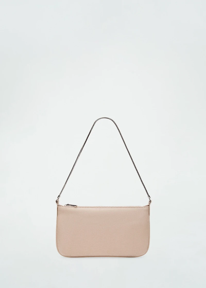 Shiny finish chain bag