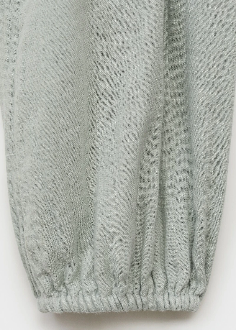 Puffed sleeves blouse