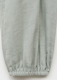 Puffed sleeves blouse