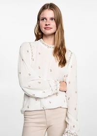 Embroidered blouse