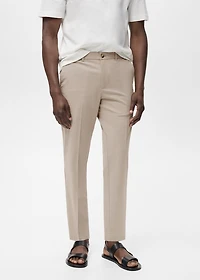 Bologna slim cropped comfort stretch pants