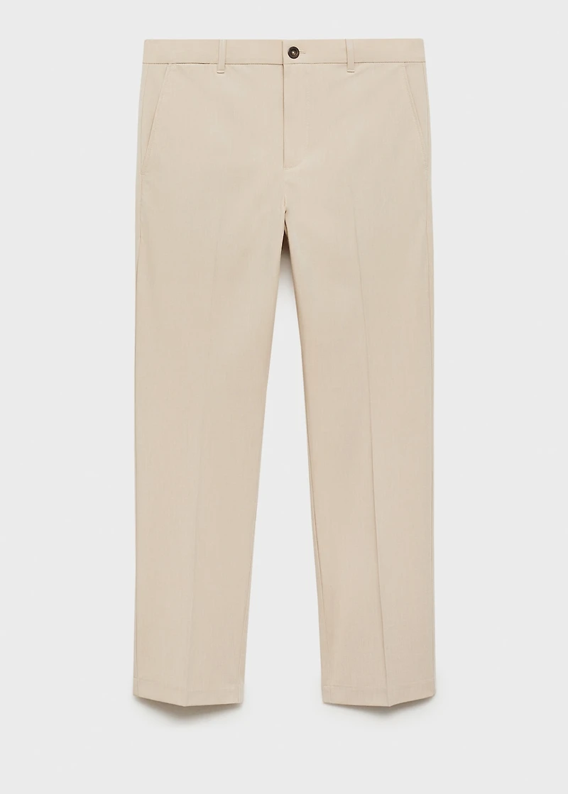 Bologna slim cropped comfort stretch pants