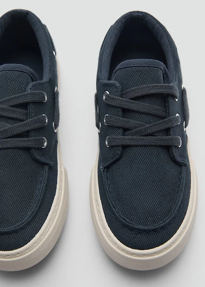 Nautical lace-up shoes