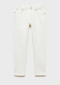 Tapered-fit selvedge jeans