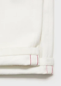 Tapered-fit selvedge jeans