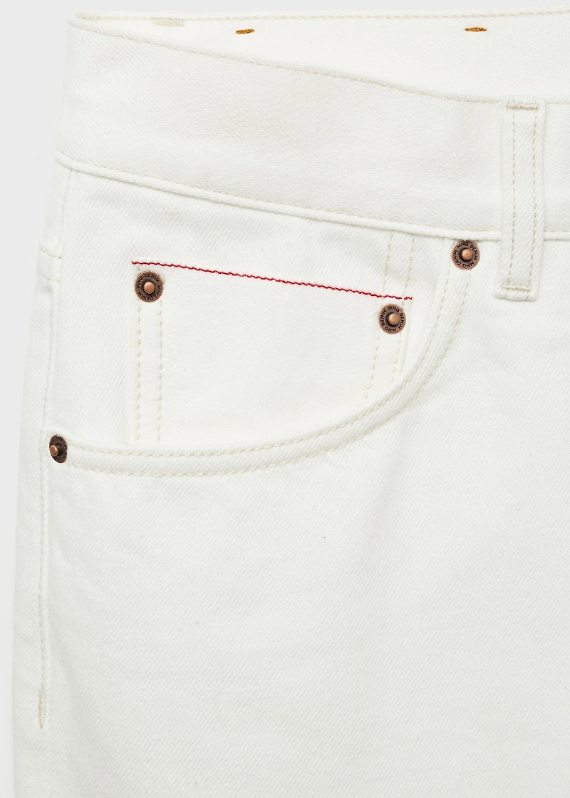 Tapered-fit selvedge jeans