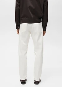 Tapered-fit selvedge jeans