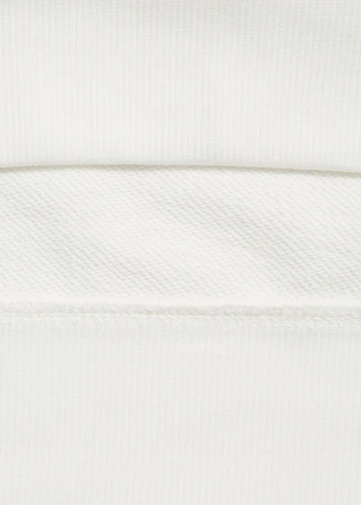 Message cotton sweatshirt