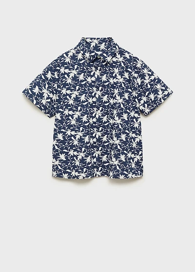 Tropical print shirt