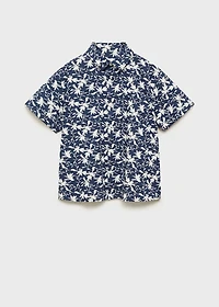 Tropical print shirt