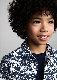 Tropical print shirt