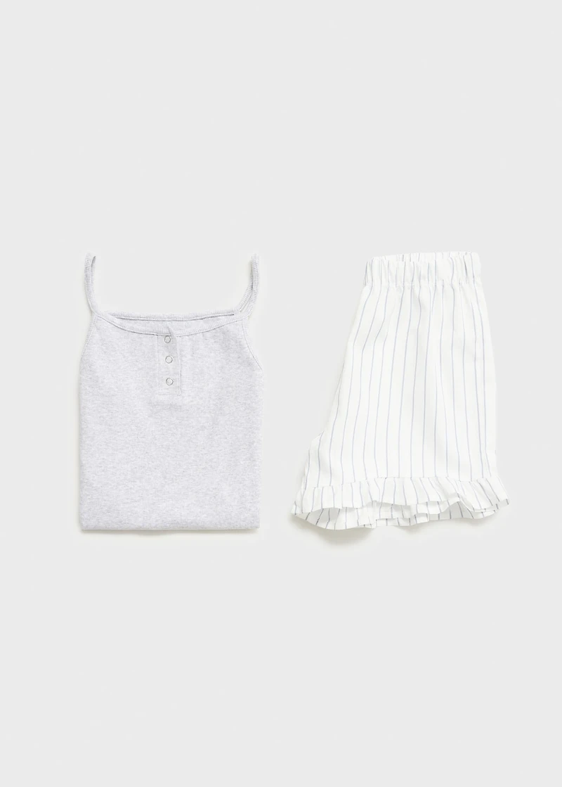 Combined cotton pyjamas