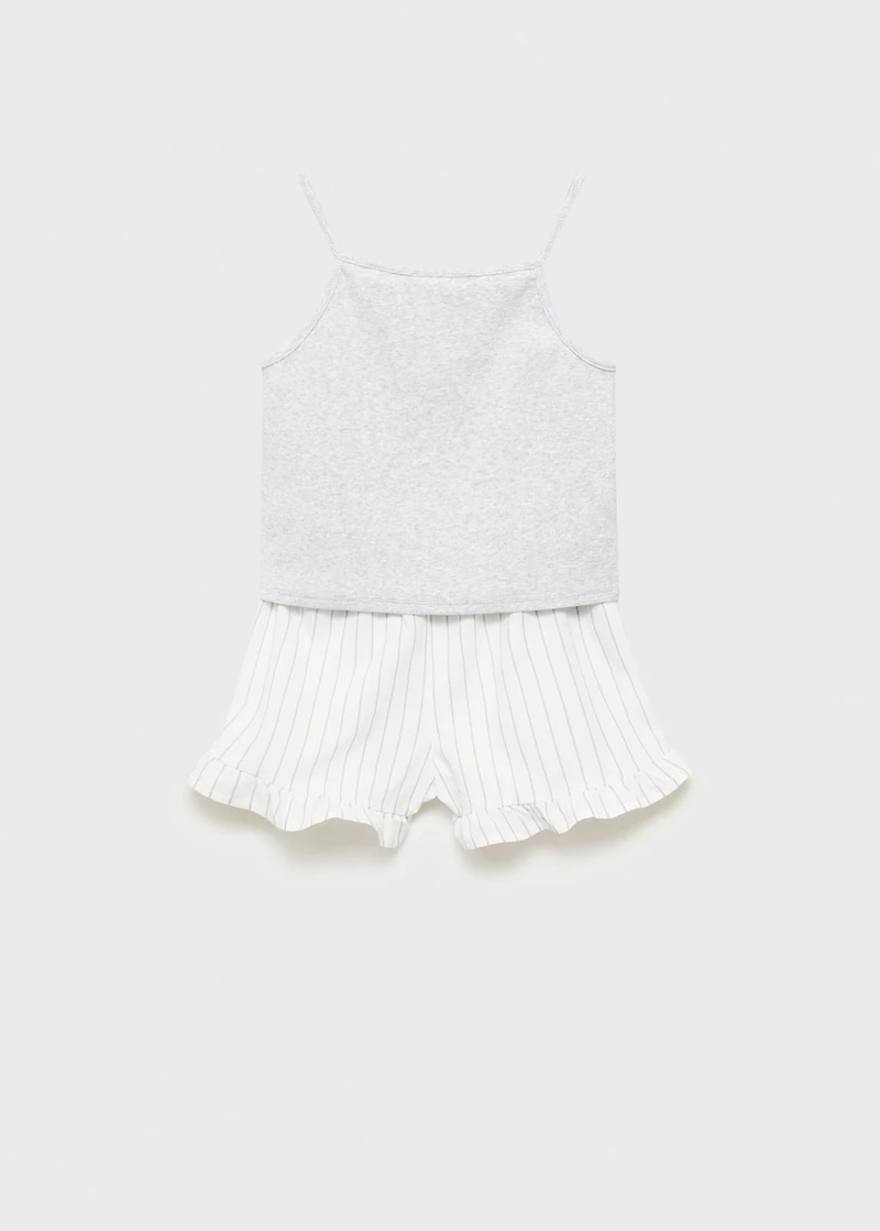 Combined cotton pyjamas