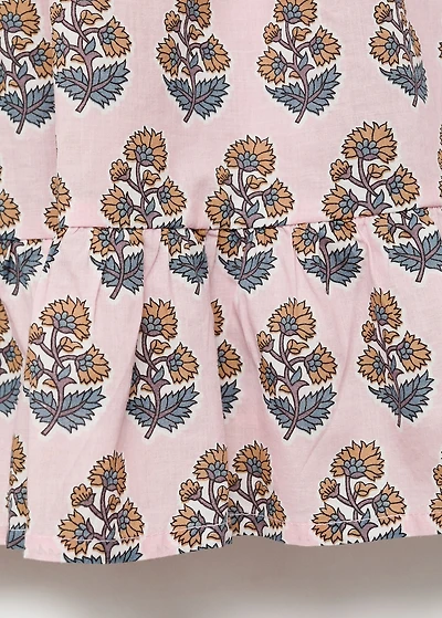 Flowers cotton dress