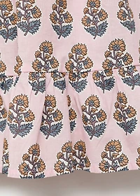 Flowers cotton dress