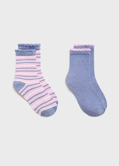 2 pack mixed socks