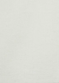 Fine-knit top with low neckline