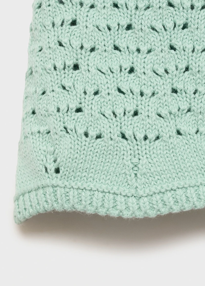 Crochet top with straps