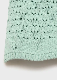 Crochet top with straps