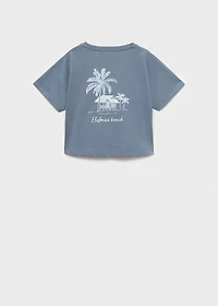 Short-sleeved printed t-shirt