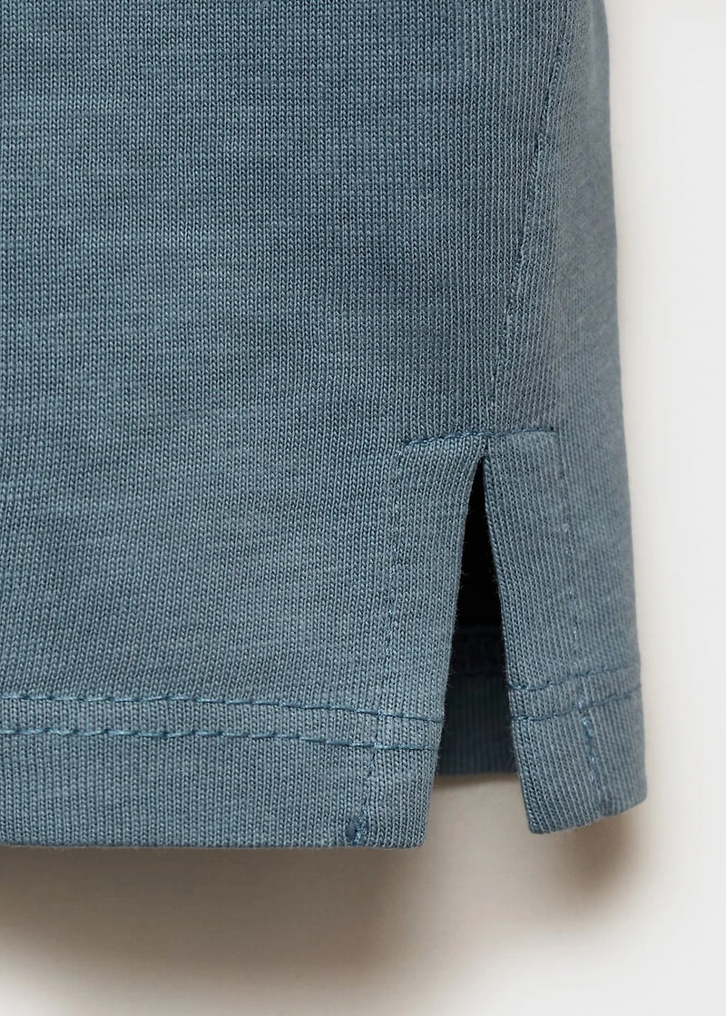 Embossed printed t-shirt