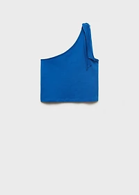 Asymmetrical top with bow