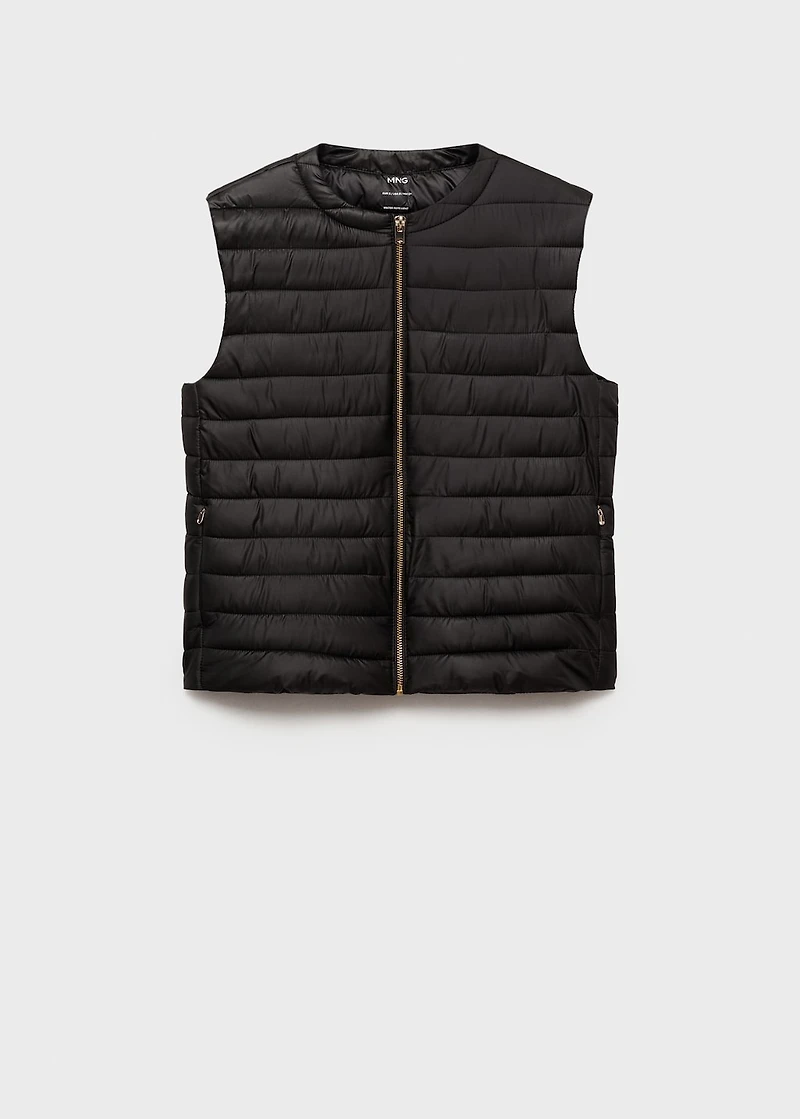 Quilted gilet